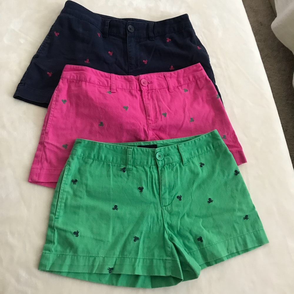Ralph Lauren 3 Pairs of Girls Shorts